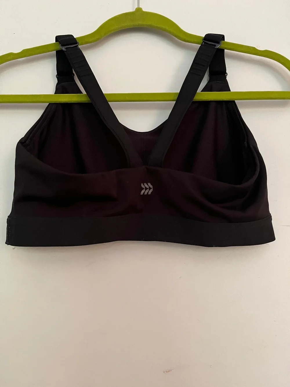 Free People Black Racerback Sports Bra